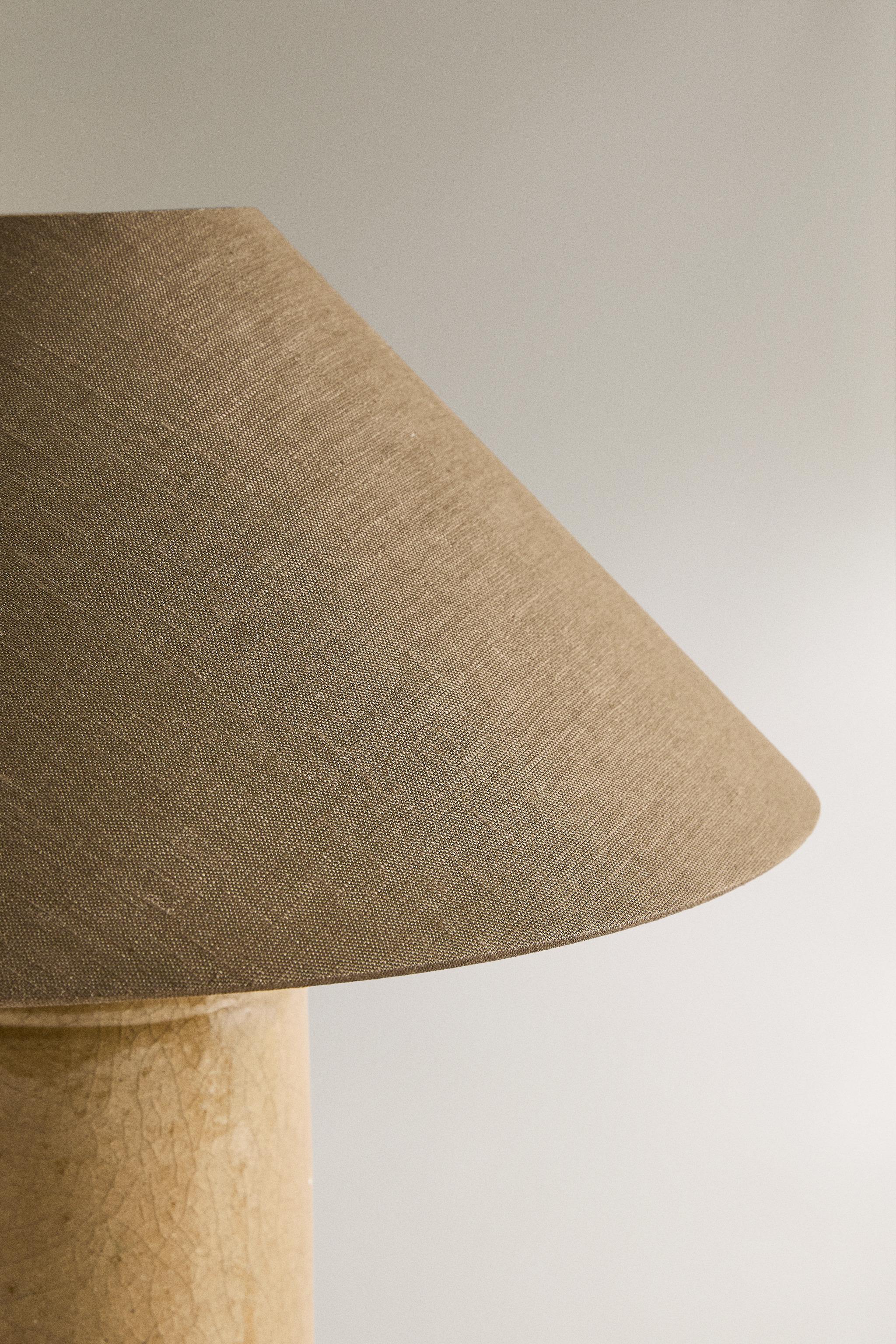 LAMPE DE TABLE BASE EN GRÈS